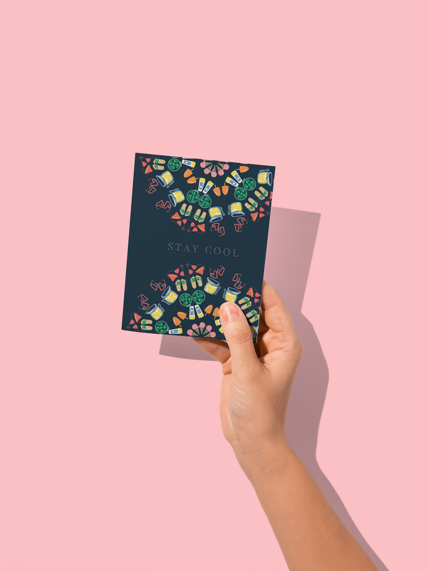 Poolside Postcards – 5-Pack Premium Illustrated Greeting Cards