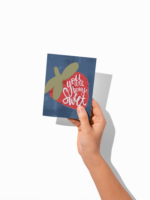 Sun-Drenched Snacks - 5 Pack Premium Illustrated Greeting Cards