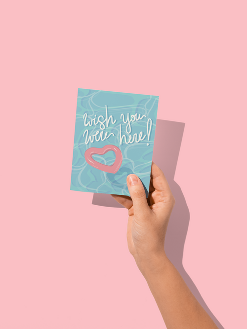 Poolside Postcards – 5-Pack Premium Illustrated Greeting Cards